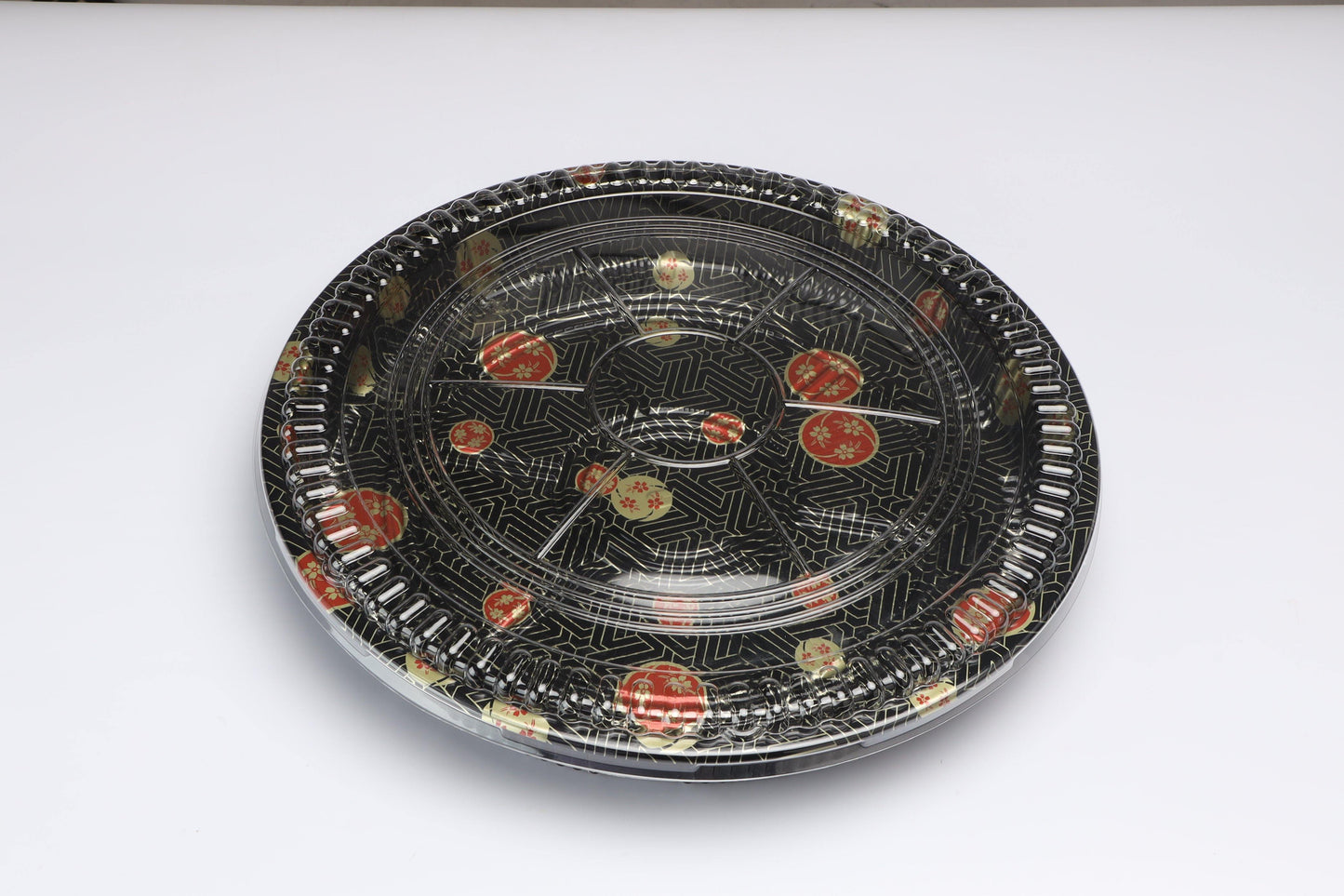 FH 64 Round Flower Pattern Party Box Set 14 3/4" X 1 7/8" - 120/case - True Sun