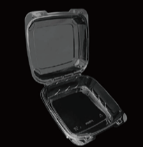 PT-8080 Clear Togo Container 16.5” X 8.4”X 1.8” 240/Case.
