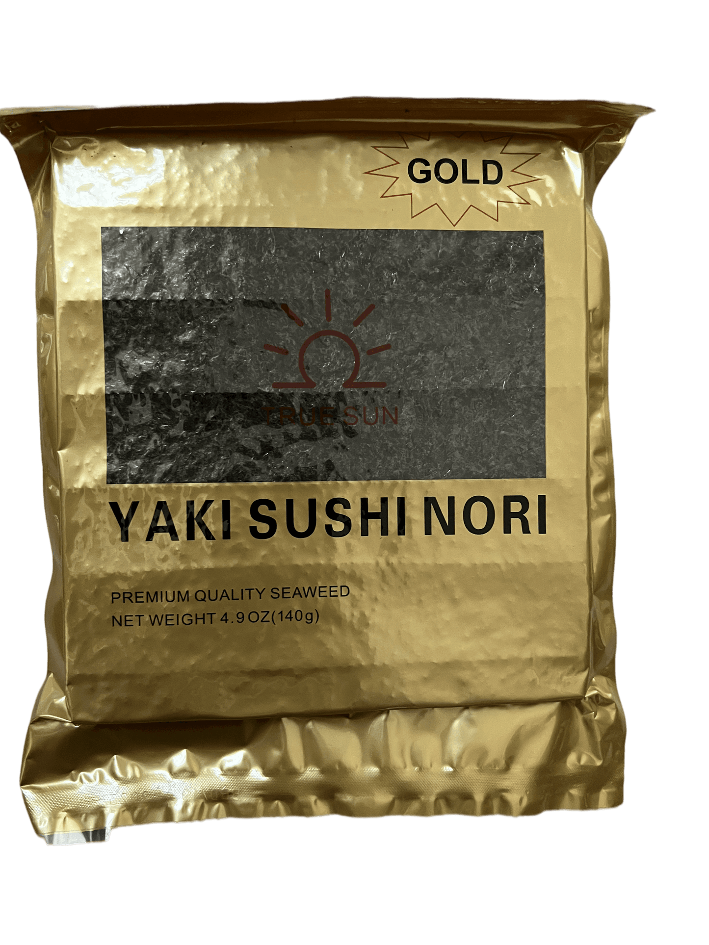 Buy 7 get 1 free True Sun Sushi Nori Premium Gold, Full Sheet ,50 pieces/bag, 80 bags/carton - True Sun