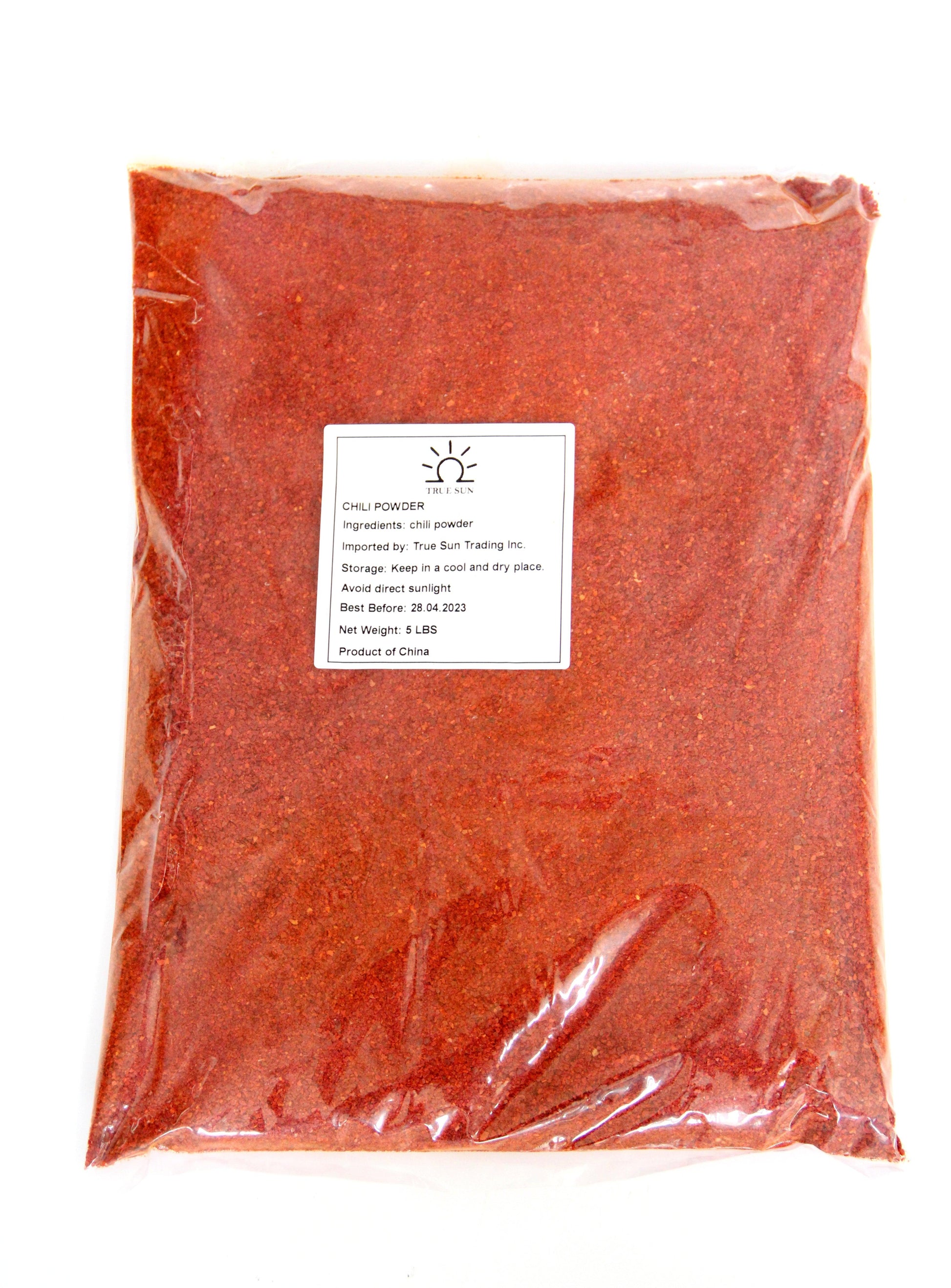 True Sun Premium Chili Powder 5lb/bag - True Sun