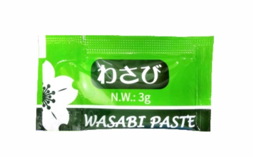 True Sun premium wasabi paste 200 packets/bag, 3ml/packet.