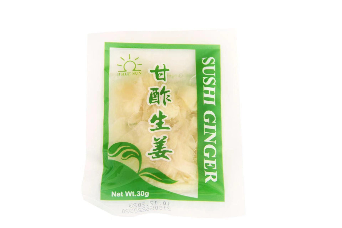 Togo Mini Sushi Ginger 30g 100 packets/carton - True Sun