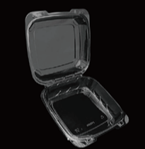 PT-8080 Clear Togo Container 16.5” X 8.4”X 1.8”  240/Case.